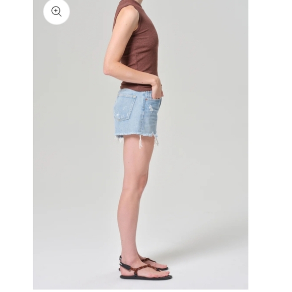 Agolde, Parker Vintage Cut Off Short, In Swapmeet, SIZE 30 - Picture 5 of 7